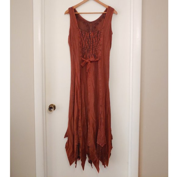 boho witch dress